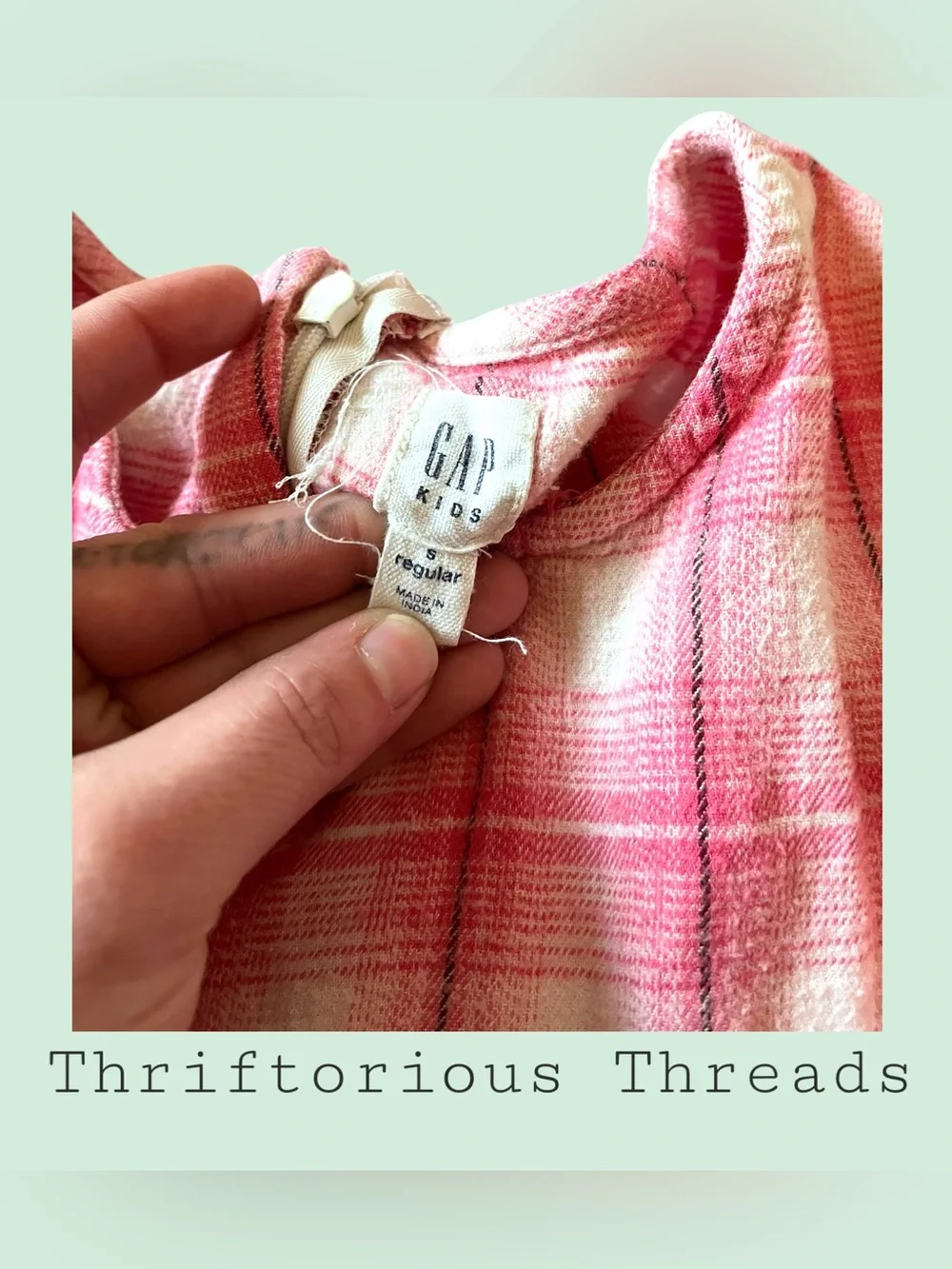 GAP Plaid Dress